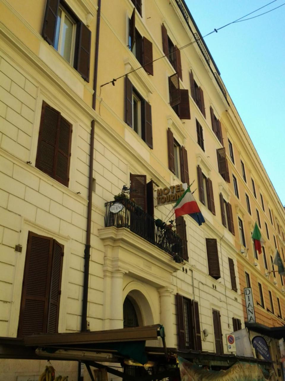 Hotel Touring Rome Bagian luar foto